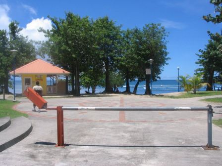 Plage de Corp de Garde entrée piétonne