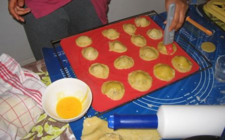 Dorer avec du jaune d'oeuf