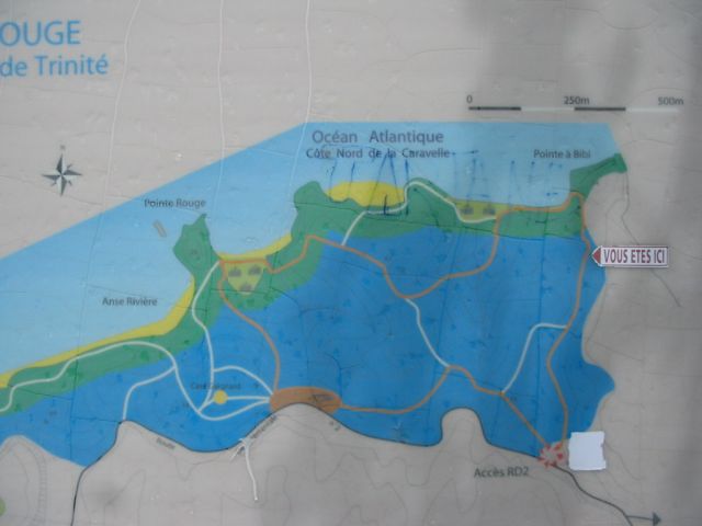 Carte Randonnée Pointe Rouge Tartane