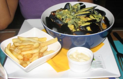 Moule Madras à Mango Bay
