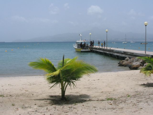 Navette maritime débarcadère Anse à l'Ane