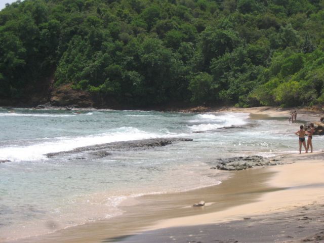 Anse Bonneville très sauvage