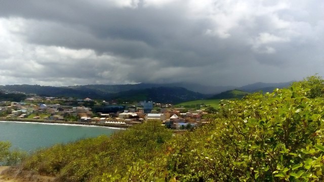 Autre vue de la baie de Sainte Marie depuis l'ilet Sainte Marie