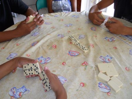 Jouer au domino en Guadeloupe