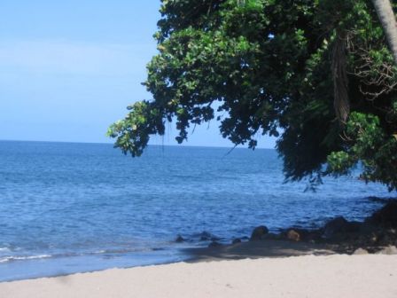 Plage Anse Colat Lido côté Gauche