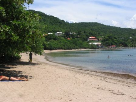 Plage de la Brèche à Tartane, août 2010 Plage de la Brèche à Tartane