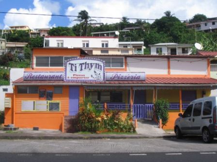 Restaurant Ti Thym au Marin Martinique