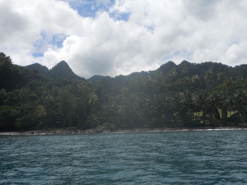 Plage de l'Anse Céron au Prêcheur