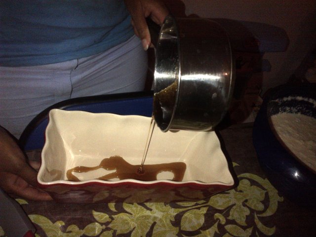 Caraméliser le fond du moule, oct. 2013 Caraméliser le fond du moule