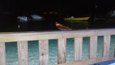 Vue des tables du restaurants paille coco