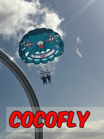 Bouées tractées et parachute ascensionnel Cocofly Martinique