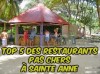 5 restaurants pas chers Sainte-Anne Martinique