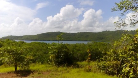 Paysage de la randonnée de la réserve naturelle de Tartane