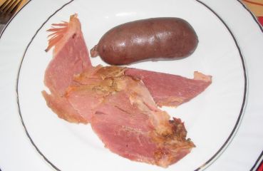 Boudin Antillais et Jambon de Noel