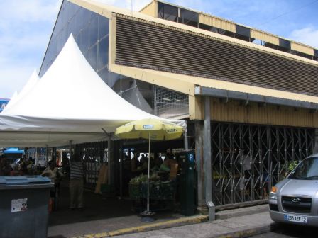 Grand Marché Couvert de Fort de France Vue Extérieur