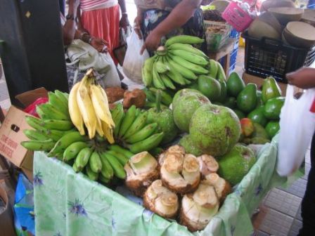 Marché de Fort de France - Légumes Pays