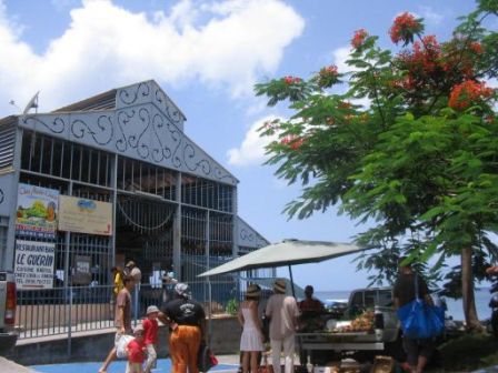 Marché de Saint Pierre en Martinique